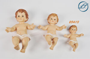 GESU' BAMBINO IN RESINA 19 CM