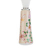 Apribottiglie Magnolia 12 cm con astuccio, manico decorato con fiori di magnolia rosa su sfondo beige.