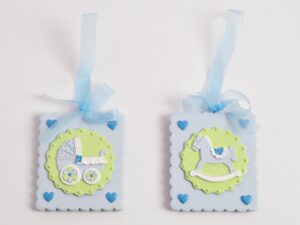 APP. C/MAGNETE 2ASS.CELESTE 6,5 CM *OUTLET*