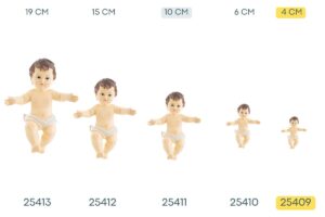 GESU' BAMBINO IN RESINA 4 CM