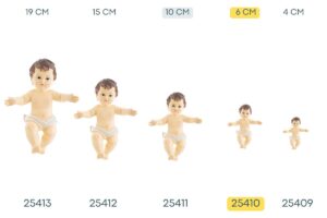 GESU' BAMBINO IN RESINA 6 CM
