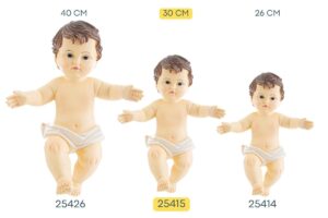 GESU' BAMBINO IN RESINA 30 CM