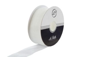 NASTRO ORGANZA BIANCO 40 MM X 50M *PREZZO NETTO*