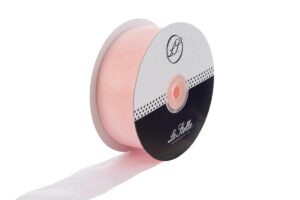 NASTRO ORGANZA ROSA CHIARO 40 MMX50 M *PREZZO NETTO*