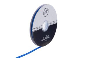 NASTRO DOPPIO RASO BLU 6 MM X 50MT *PREZZO NETTO*