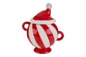 BARATTOLO NATALIZIO PORCELLANA 15x12xh.18CM