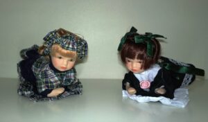 BIMBA SU CUSCINO 2 ASS. 12XH.7CM*OUTLET* (CF 2)