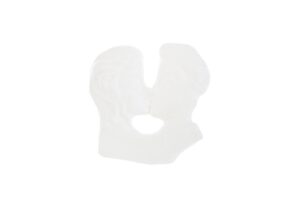 CALAMITA COPPIA BACIO PORCELLANA7x7CM