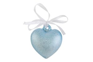 APPENDINO CALAMITA CUORE PORCELLANA CELESTE 6,5CM