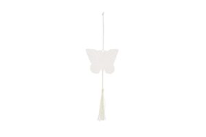 APPENDINO FARFALLA PORCELLANA 7,5x6x2CM BIANCO