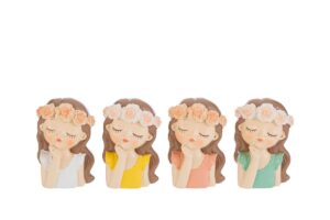 CALMITA GIRLS RESINA 4 COL.ASS.7cm