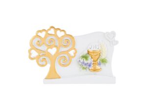 CALICE COMUNIONE RESINA 13x2xh.8CM