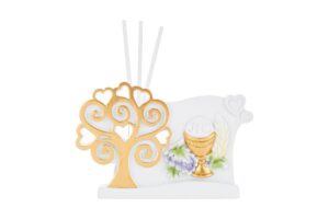 PROFUMATORE COMUNIONE RESINA 13x4xh.8CM C/ASTUCCIO