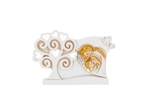 CALAMITA SACRA FAMIGLIA RESINA 6x1xh.5CM