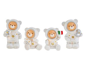 ASTRONAUTA LED RESINA 4 ASS.h.max12,5CM