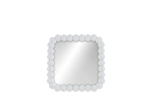 SPECCHIO PERLINE RESINA 14x2,5xh.14CM