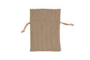 SACCHETTO RIGATO COL.BEIGE 10x14CM