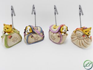 S/POSTO IN RESINA 4 ASS. 4H.10,5CM. *OUTLET* (CF 12)