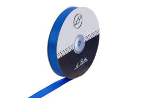 NASTRO DOPPIO RASO BLU 15 MM X 50 MT *PREZZO NETTO*