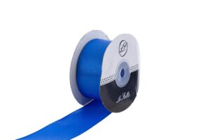 NASTRO DOPPIO RASO BLU 40 MM X 25 M *PREZZO NETTO*