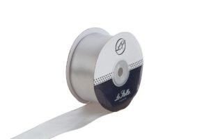 NASTRO DOPPIO RASO ARGENTO 40 MMX 25 M *PREZZO NETTO*