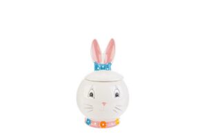 SCATOLA CONIGLIO PORCELLANA 12x12xh.18CM