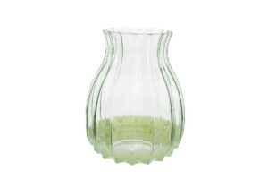 VASO VETRO 19x19xh.23CM COL.VERDE