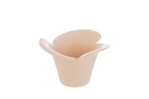 VASETTO CERAMICA COL.BEIGE 15x14xh.9,5CM