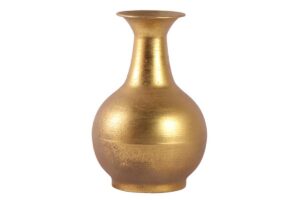 VASO METALLO ORO 15xh.38,5CM