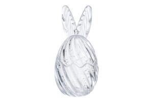 SCATOLA UOVO PASQUA VETRO 10x10xh.21CM