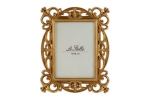 PORTAFOTO IN RESINA ORO 13X18 mis.est.21x26CM