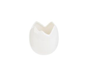 VASETTO CERAMICA PASQUA BIANCO 10x7xh.11,5CM