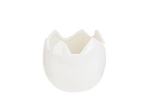 VASETTO CERAMICA PASQUA BIANCO 15x10xh.16,5CM