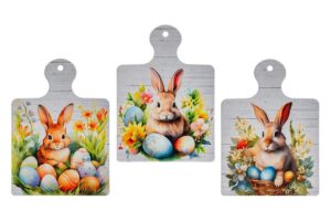 APPENDINO POGGIAPENTOLA CONIGLIETTI 3ASS.17x24CM C/ASTUCCIO