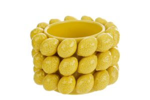 VASO CERAMICA DEC.LIMONE 15,5x15,5xh.10CM