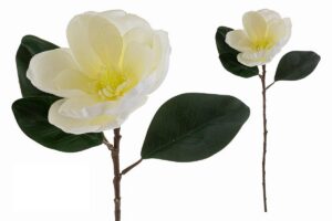 FIORE ARTIFICIALE REAL TOUCH MAGNOLIA COL.BIANCO 70CM