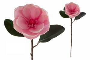 FIORE ARTIFICIALE REAL TOUCH MAGNOLIA COL.ROSA 70CM