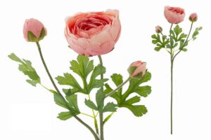 FIORE ARTIFICIALE REAL TOUCH COL.ROSA SCURO 51CM