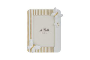 PORTAFOTO IN RESINA FARFALLA 13X18 mis.est.18x24CM