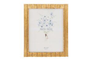 PORTAFOTO IN RESINA FOGLIA ORO 20X25 mis.est.24,5x29,5CM