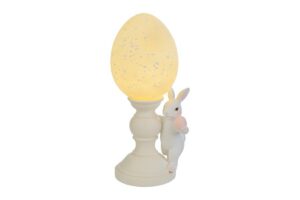 UOVO PASQUA RESINA LED 11,5x10xh.25CM