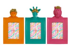 PORTAFOTO RESINA SAVANA 3ASS.17x6x30CM