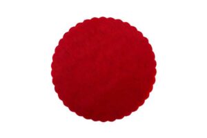 TULLE ORGANZA DIAM.24 CM.ROSSO *PREZZO NETTO*