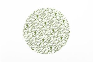 TULLE RETE DIAM.23 CM.VERDE OLIVA *OUTLET*