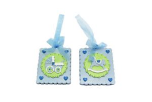 APP. C/MAGNETE 2ASS.CELESTE 6,5 CM *OUTLET*