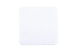 TULLE ORGANZA QUADRATO 24 X 24CMBIANCO *PREZZO NETTO*