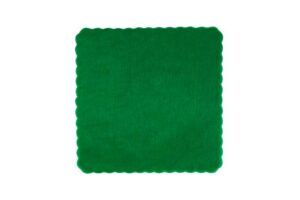 TULLE ORGANZA QUADRATO 24X24CM VERDE *PREZZO NETTO*