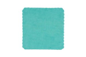 TULLE ORGANZA QUADRATO 24X24CM VERDE ACQUA *PREZZO NETTO*