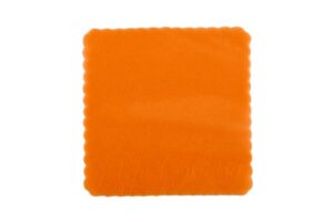TULLE ORGANZA QUADRATO 24X24CM ARANCIONE *PREZZO NETTO*