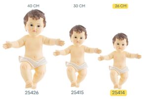 GESU' BAMBINO IN RESINA 26 CM